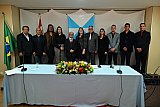Diretoria reeleita toma posse