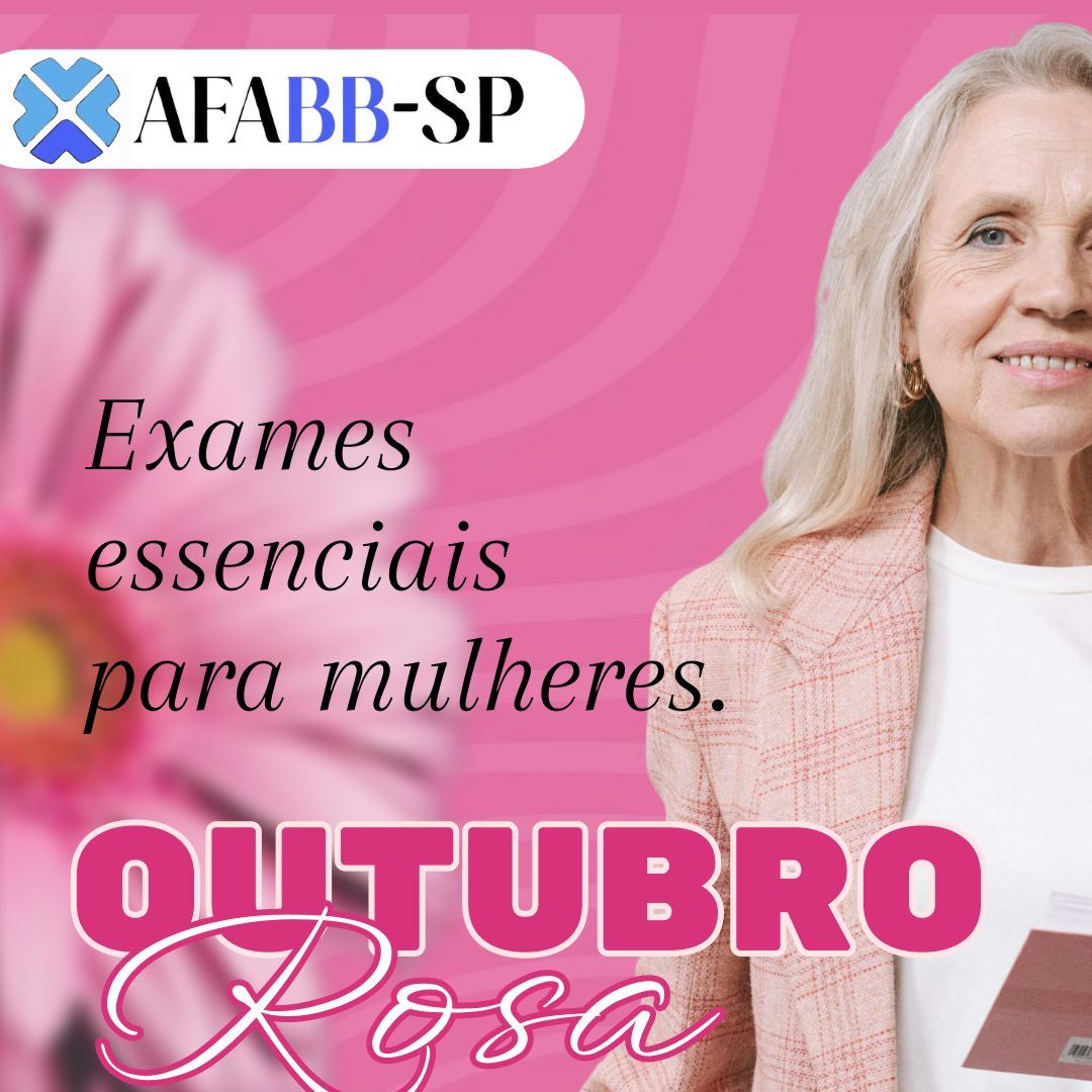 OUTUBRO ROSA: Exames preventivos essenciais para mulheres idosas
