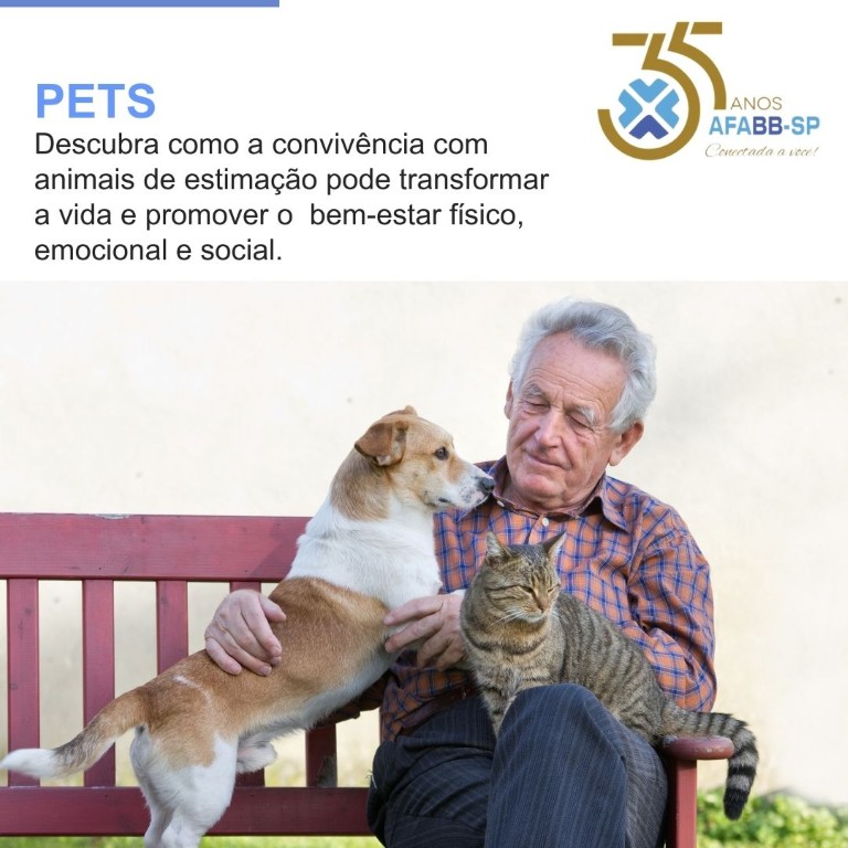 Os Benefícios de Ter um Pet na Vida de Pessoas Idosas