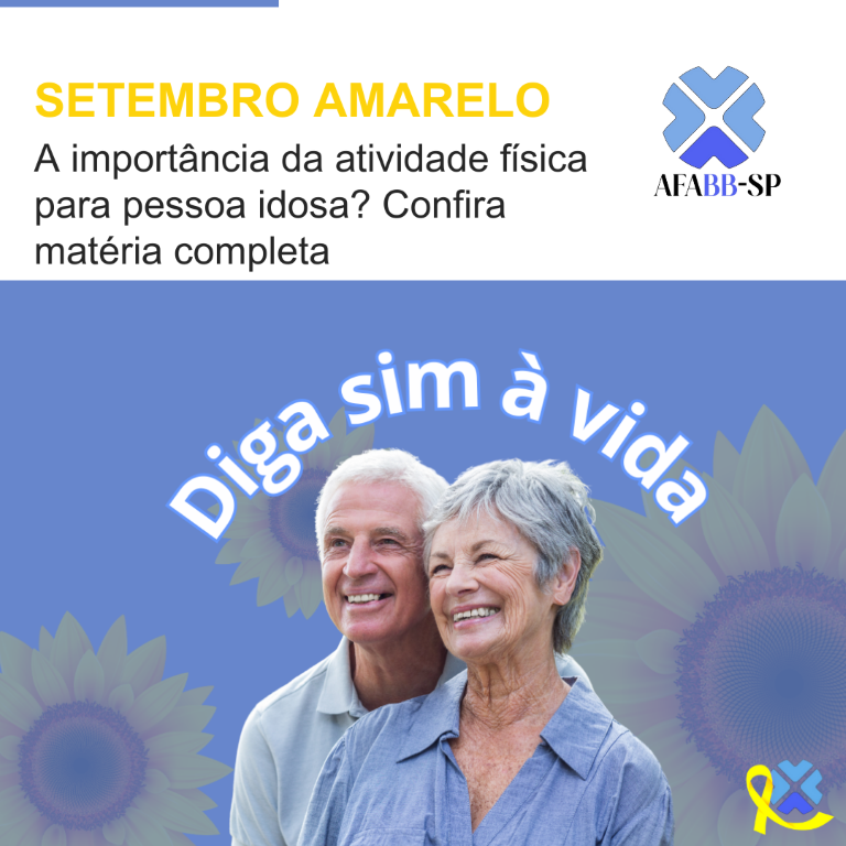 SETEMBRO AMARELO: Como combater a depressão na terceira idade? 