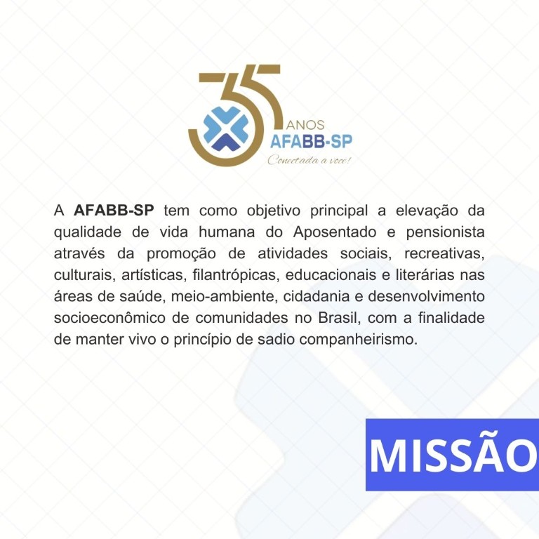 MISSÃO: Celebrando 35 anos de dedicação e companheirismo