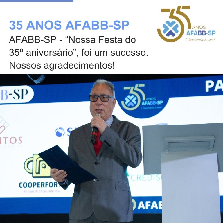 AFABB-SP - “Nossa Festa do 35º aniversário”, foi um sucesso.