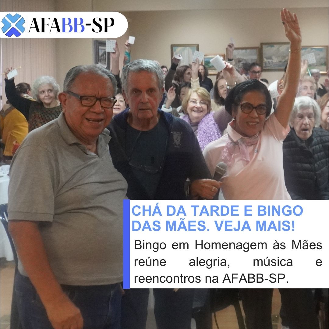 Bingo em Homenagem às Mães reúne alegria, música e reencontros na AFABB-SP