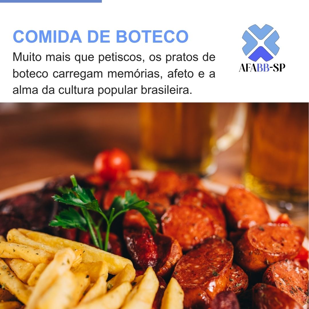 Comida de Boteco: Tradição, sabor e memória no prato.