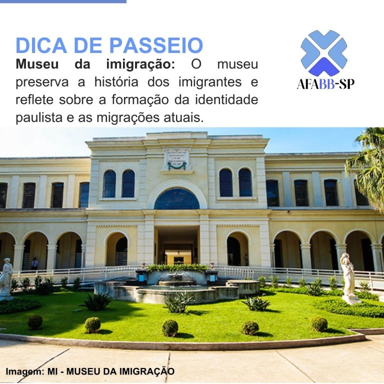 DICA DE PASSEIO: Museu da Imigração do Estado de São Paulo