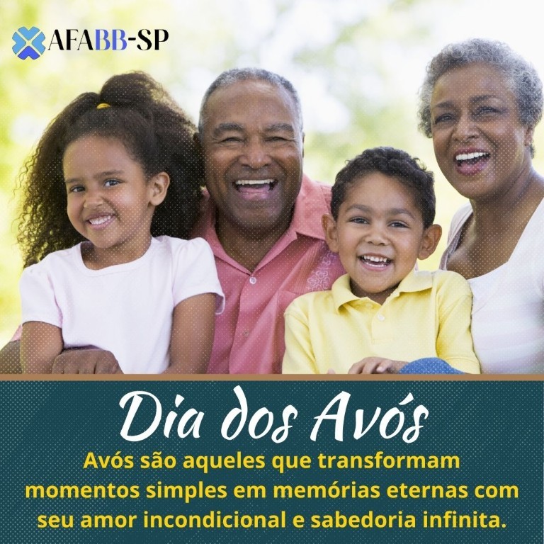 FELIZ DIA DOS AVÓS: 