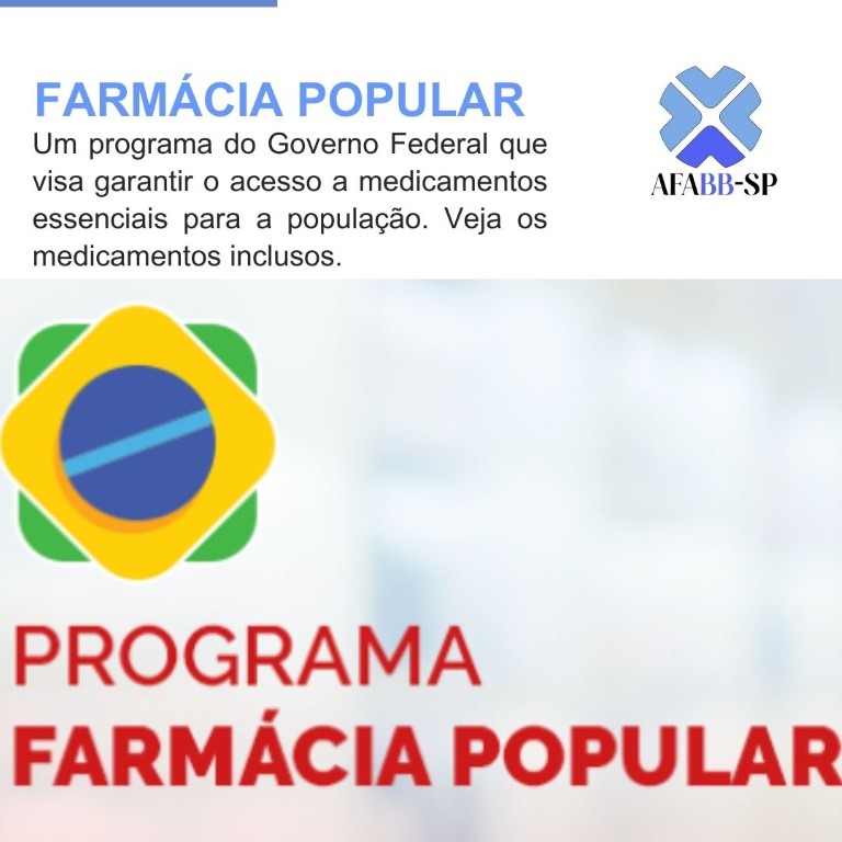 O que é a Farmácia Popular?