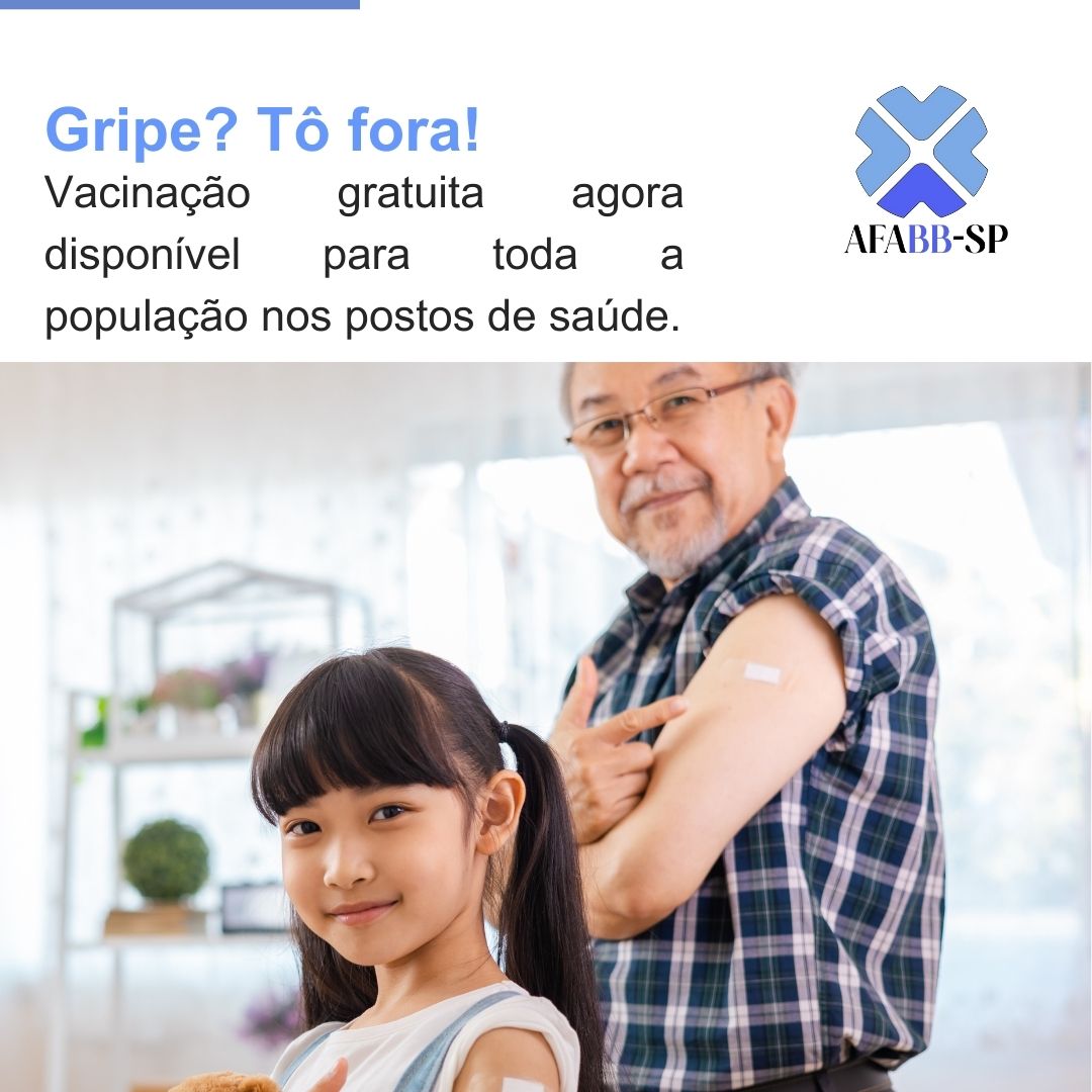 Vacinação contra a gripe é liberada para toda a população nos postos de saúde