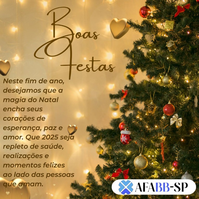 BOAS FESTAS 