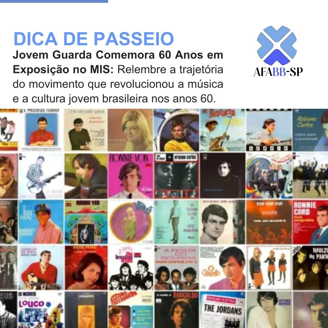 Jovem Guarda Comemora 60 Anos em Exposição no Museu da Imagem e do Som (MIS)