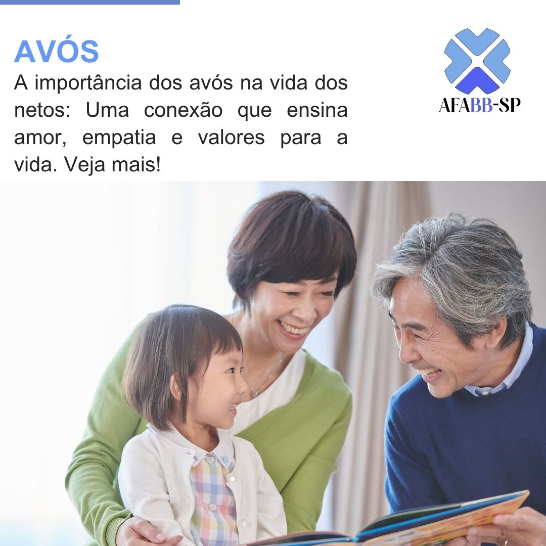 Avós e netos: uma conexão que ensina amor, empatia e valores para a vida