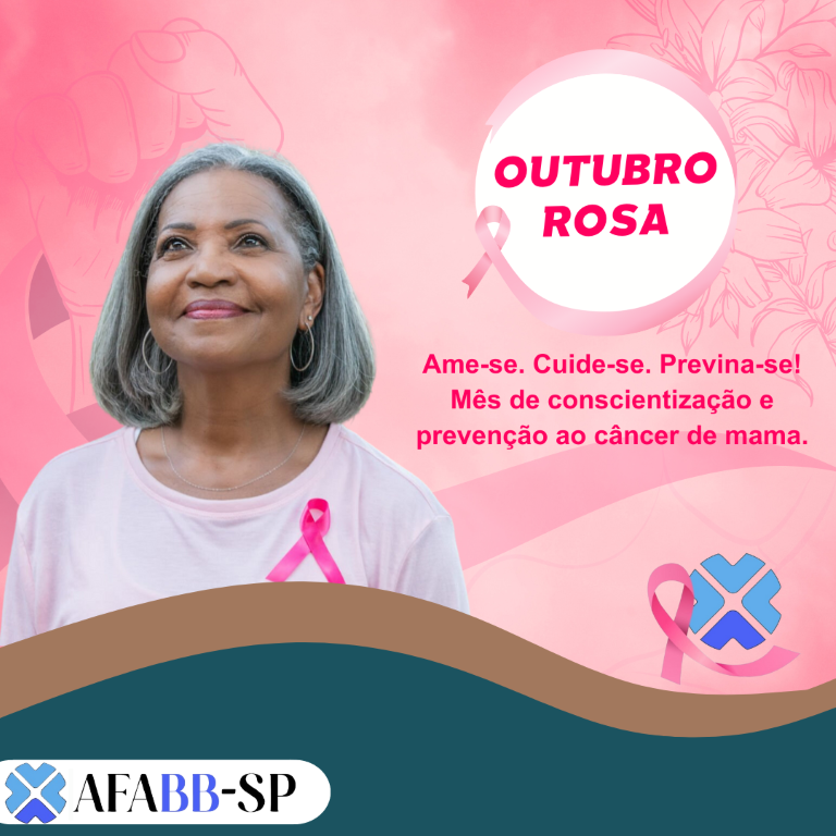 Este mês, acompanhe nossas publicações sobre o Outubro Rosa