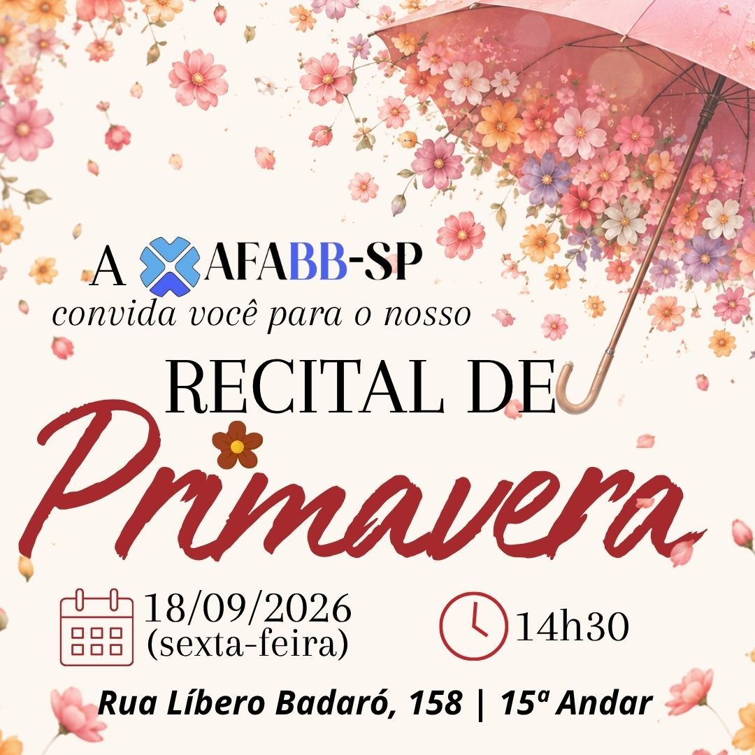 Recital de Primavera Vozes & Versos 2026