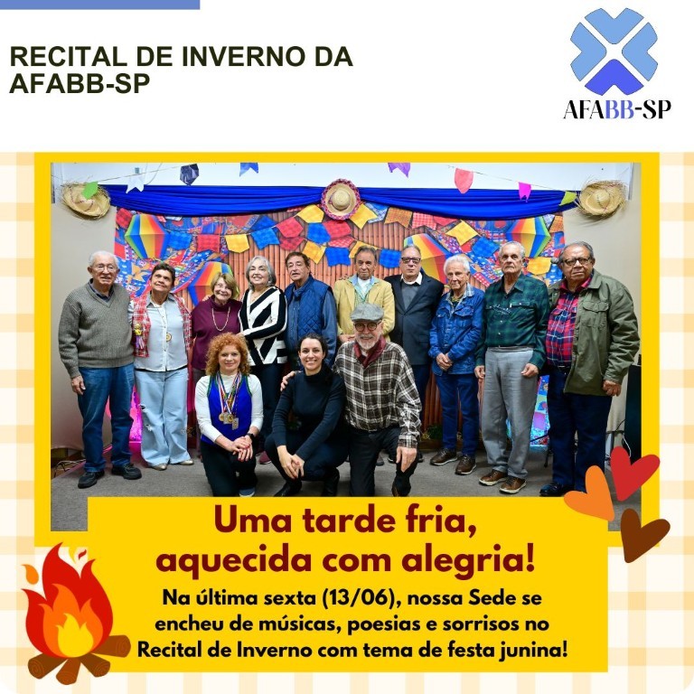Recital de Inverno da AFABB-SP: Uma tarde fria, mas cheia de calor humano!