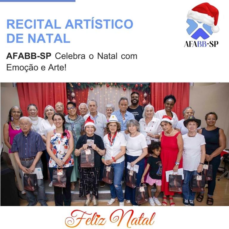 Recital Artístico de Natal da AFABB-SP: Emoção e Arte!