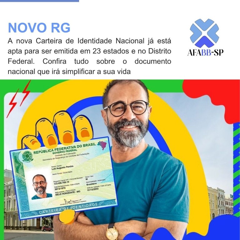 NOVO RG: Confira tudo sobre o documento Nacional que irá simplificar a sua vida 
