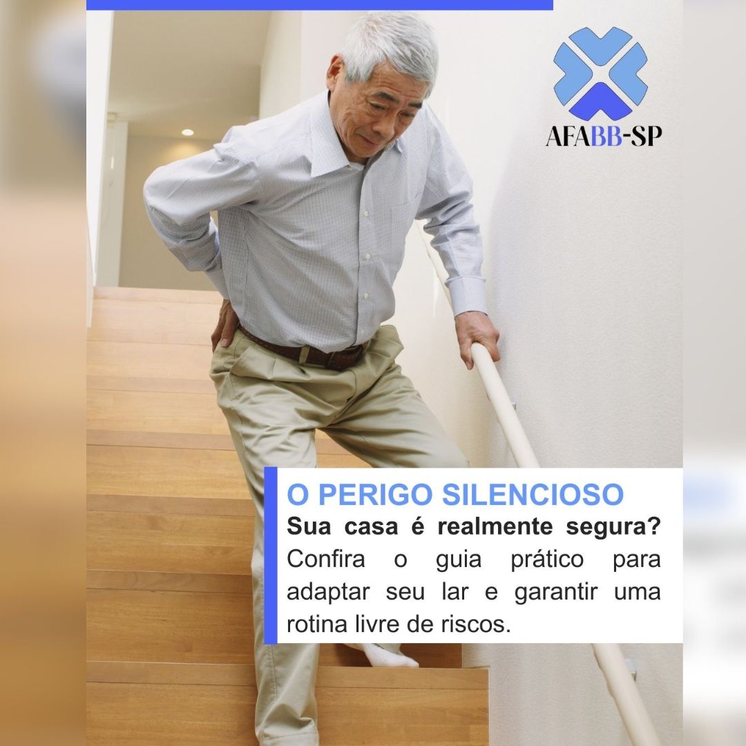 O perigo mora ao lado: Acidentes domésticos com idosos disparam e prevenção é a melhor estratégia