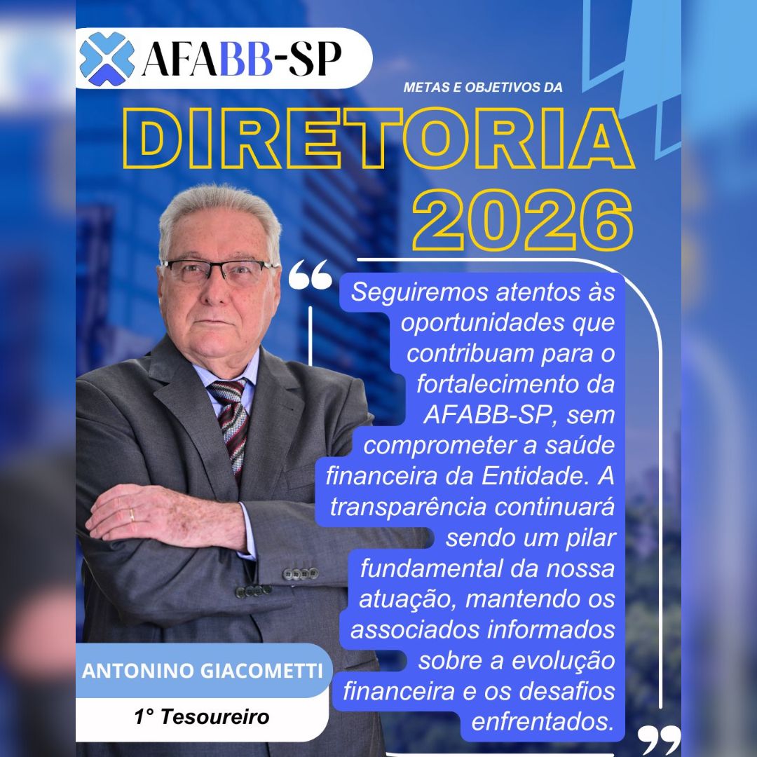 PALAVRA DIRETORIA: Antonino Giacometti