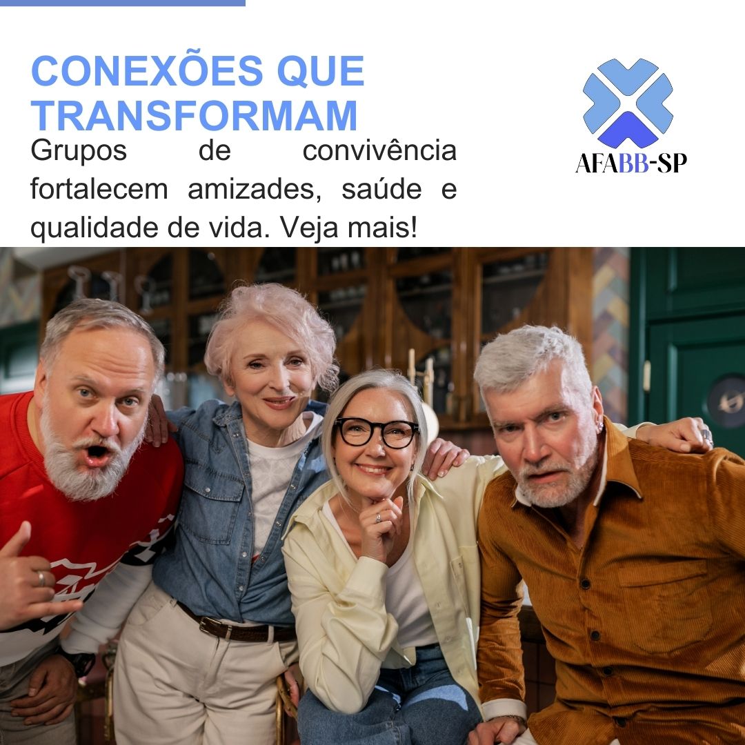 Grupos de convivência: por que se conectar com outros idosos faz bem?