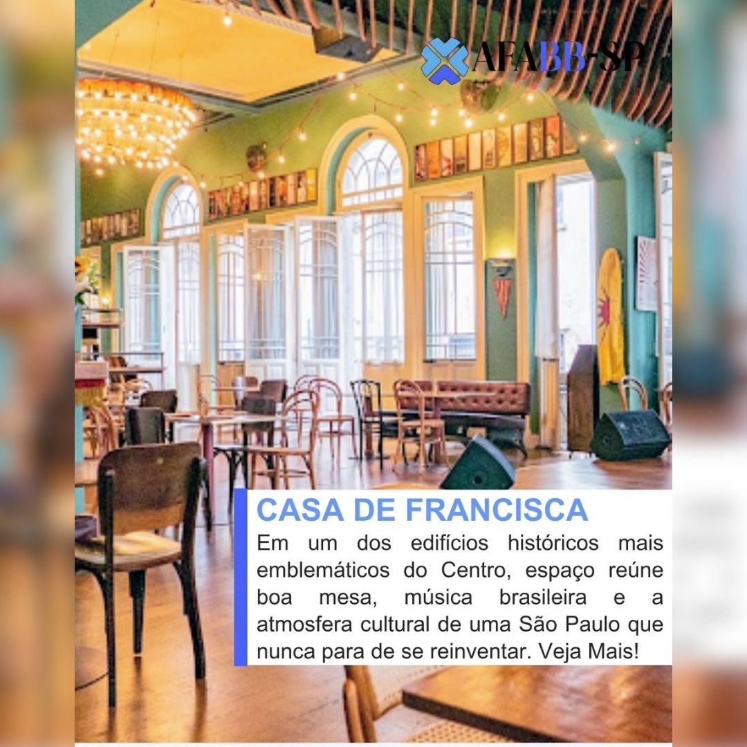 Casa de Francisca: gastronomia, música e história no coração de São Paulo