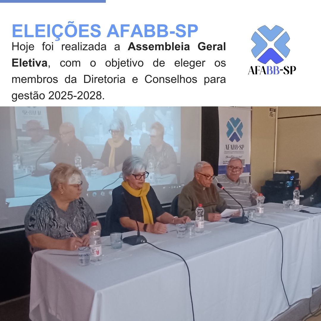 AFABB-SP realiza Assembleia Geral Eletiva
