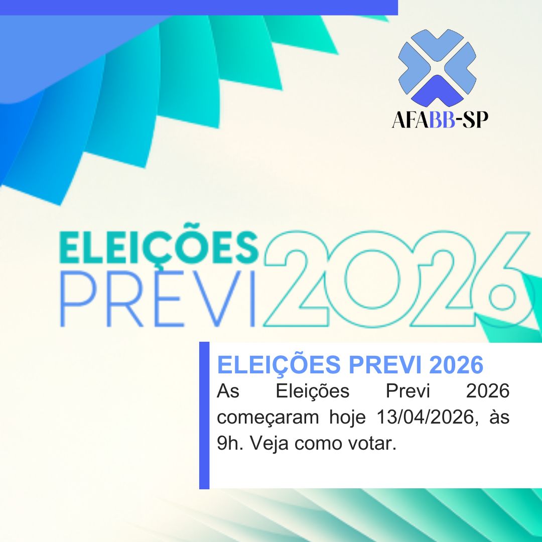 Vote nas Eleições Previ 2026.