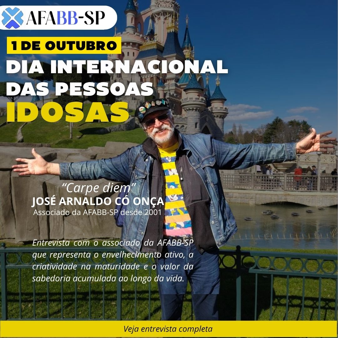 Dia Internacional do Idoso: Celebramos mais do que o passar dos anos, exaltamos histórias de vida que inspiram, trajetórias marcadas pela experiência e pela superação. Veja mais 