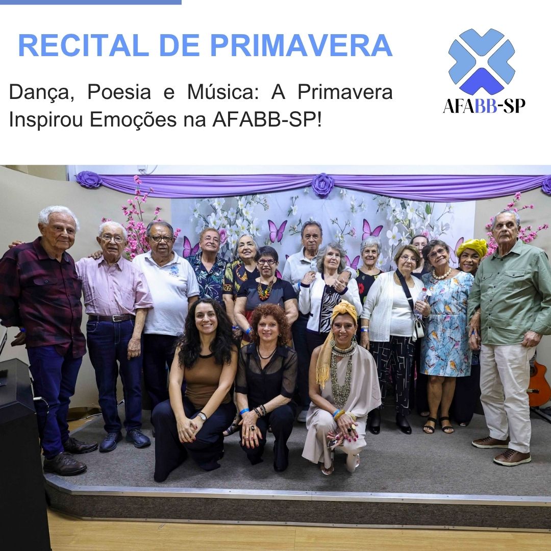 Recital de Primavera encanta associados e familiares na AFABB-SP
