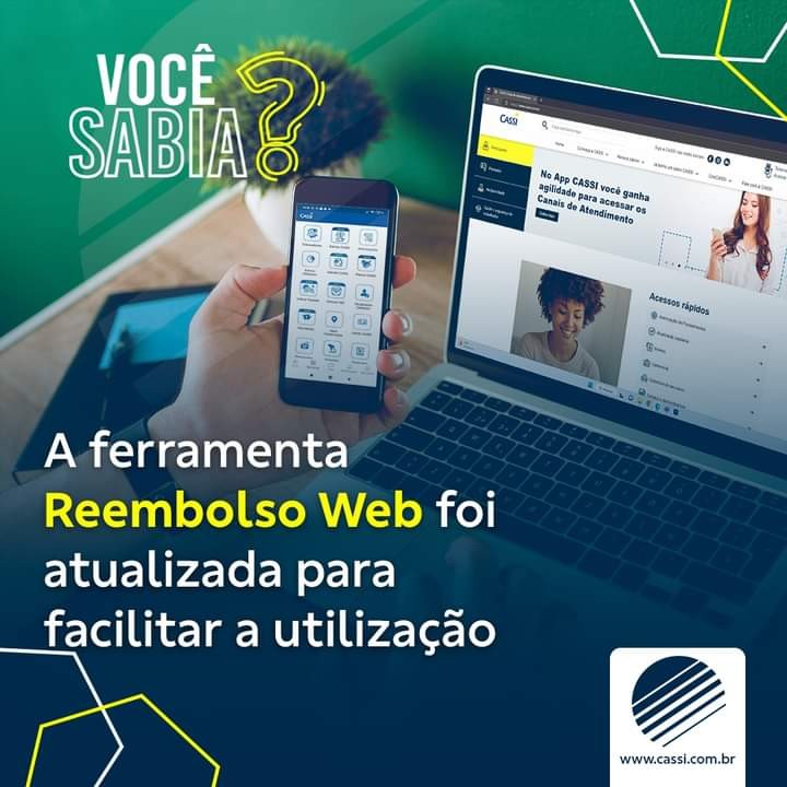 VOCÊ SABIA? A ferramenta “Reembolso Web” foi atualizada para facilitar a utilização