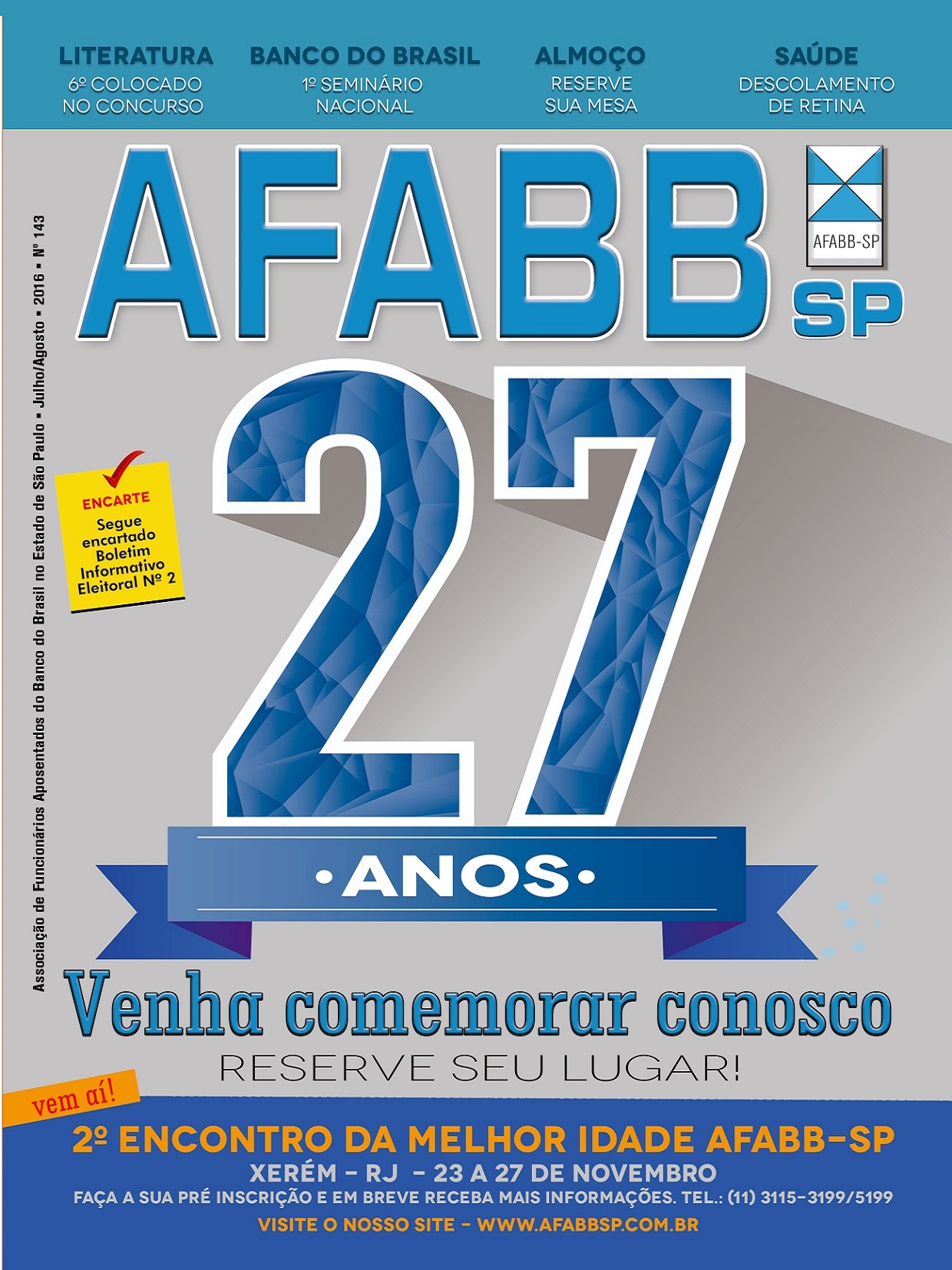 Revista AFABB-SP / Edição 143