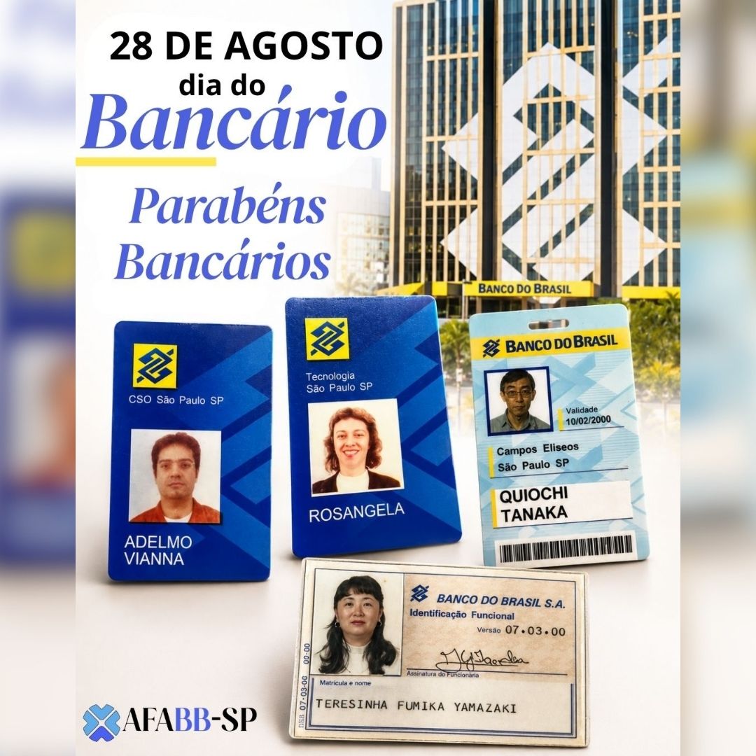 Feliz dia do Bancário!